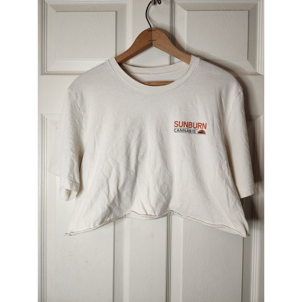 Women's Sunburn Cannibis Crop Top